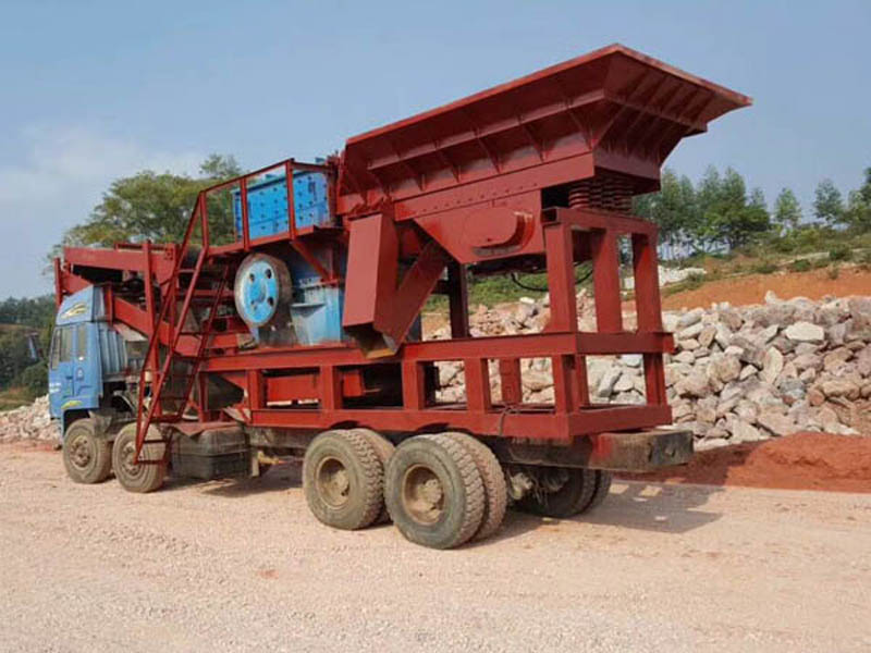 輪胎移動(dòng)式破碎站 輪胎移動(dòng)式破碎站