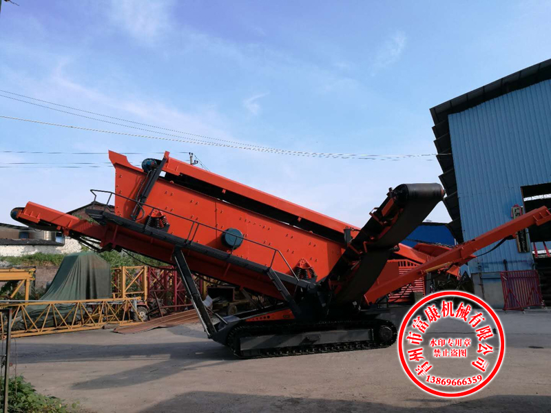 建筑垃圾移動破碎站 建筑垃圾移動破碎站