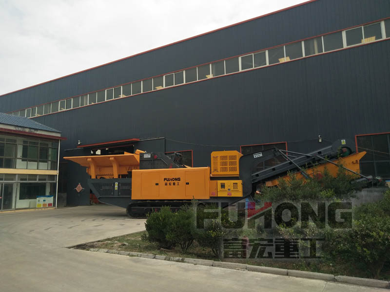 履帶式液壓驅(qū)動破碎站 履帶式液壓驅(qū)動破碎站