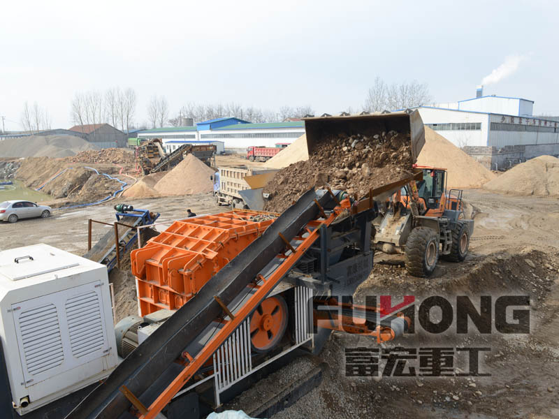 建筑垃圾移動(dòng)破碎站