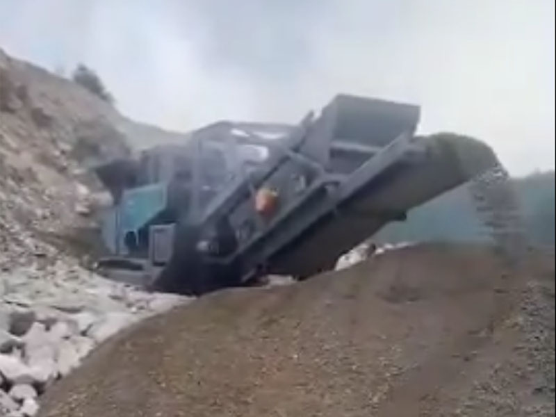 建筑垃圾移動(dòng)破碎站